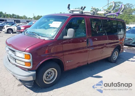 2000 Chevrolet Express from USA, damaged, VIN 1GCEG15W8Y1215569